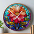 Dahlia Suncatcher Effect Clock